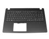 T31556 Clavier incl. topcase DE (allemand) noir/noir
