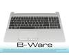 TH25GR Clavier incl. topcase DE (allemand) noir/argent b-stock