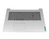 TLI317 Clavier incl. topcase DE (allemand) gris/argent