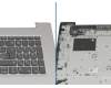 TLI31R Clavier incl. topcase DE (allemand) gris/argent b-stock