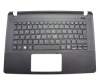 TS1311 Clavier incl. topcase DE (allemand) noir/noir