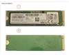 Fujitsu SSD PCIE M.2 2280 512GB PM981 (OPAL) pour Fujitsu Esprimo D9010