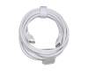 USB-C câble de données / charge blanc 1,80m (USB 2.0 Type C to C; 20V 3.3A) pour Huawei MateBook B5-430