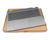 V192020FK2-GR original Sunrex clavier incl. topcase DE (allemand) gris/gris avec rétro-éclairage