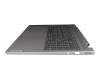 V192020FK2-GR original Sunrex clavier incl. topcase DE (allemand) gris/gris avec rétro-éclairage