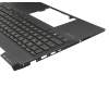 V204346AS1 original Sunrex clavier incl. topcase DE (allemand) noir/noir avec rétro-éclairage (carte graphique RTX)