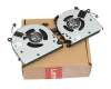 Ventilateur (CPU/DIS/GPU) (gauche/droite) original pour Lenovo IdeaPad Slim 7 Pro 16 ACH6 (82QR)