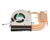 Ventilateur incl. refroidisseur (CPU) original pour Asus ExpertBook B7 Flip B7402FEA