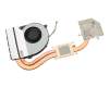 Ventilateur incl. refroidisseur (CPU) original pour Asus X550JX