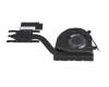 Ventilateur incl. refroidisseur (CPU) original pour Lenovo ThinkPad L13 Yoga Gen 2 (20VL/20VK)