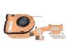 Ventilateur incl. refroidisseur (CPU) original pour Lenovo ThinkPad T14 Gen 3 (21AH/21AJ)