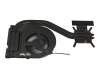 Ventilateur incl. refroidisseur (CPU) original pour Lenovo ThinkPad T14 Gen 4 (21K3/21K4)