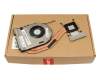 Ventilateur incl. refroidisseur (CPU) original pour Lenovo ThinkPad T14 Gen 4 (21K3/21K4)