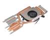 Ventilateur incl. refroidisseur (CPU) original pour MSI GF75 Thin 8SC/8RCS (MS-17F2)