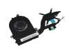 Ventilateur incl. refroidisseur (CPU) original pour MSI PS63 8M/8RC/8RD/8SC (MS-16S1)