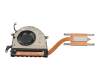 Ventilateur incl. refroidisseur (CPU) pour Lenovo ThinkPad X13 Yoga (20SY/20SX)
