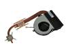 Ventilateur incl. refroidisseur (CPU/Chipset) 45W TDP original pour Asus K53SJ