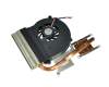 Ventilateur incl. refroidisseur (CPU/Chipset) original pour Asus K70ID