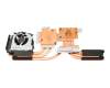 Ventilateur incl. refroidisseur (CPU/GPU) original pour Clevo NH57EPS
