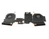 Ventilateur incl. refroidisseur (CPU/GPU) original pour HP Omen 17-cb0000
