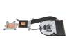 Ventilateur incl. refroidisseur (CPU/GPU) original pour HP Spectre Pro x360 G2