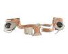 Ventilateur incl. refroidisseur (CPU/GPU) original pour MSI GP72 Leopard 7RD (MS-1799)