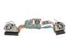 Ventilateur incl. refroidisseur (CPU/GPU) original pour MSI GP72 Pro 6RE/7RE (MS-1799)