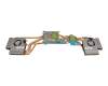 Ventilateur incl. refroidisseur (CPU/GPU) original pour MSI GP73 8RE/8RF (MS-17C5)