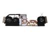 Ventilateur incl. refroidisseur (CPU/GPU) original pour MSI GS75 10SF/10SFS (MS-17G3)