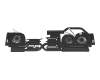 Ventilateur incl. refroidisseur (CPU/GPU) original pour MSI GS76 11UH/11UG/11UE (MS-17M1)