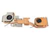 Ventilateur incl. refroidisseur (CPU/GPU) original pour Nexoc S1728 (NH70RZQ) Seire