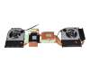 Ventilateur incl. refroidisseur (CPU/GPU) original pour Schenker SME15AE21