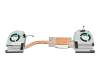 Ventilateur incl. refroidisseur (CPU/UMA) original pour Dell Precision 15 (7550)