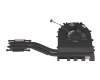 Ventilateur incl. refroidisseur (CPU/UMA) original pour Lenovo ThinkPad E14 Gen 2 (20T7)