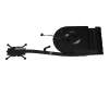 Ventilateur incl. refroidisseur (CPU/UMA) original pour Lenovo ThinkPad T15 Gen 1 (20S6/20S7)