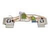 Ventilateur incl. refroidisseur (Chipset) original pour MSI GE75 8SE/8SF/8SG (MS-17E2)