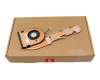 Ventilateur incl. refroidisseur (DIS) original pour Lenovo ThinkPad P14s Gen 2 (20VX/20VY)