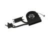 Ventilateur incl. refroidisseur (DIS/CPU) original pour Lenovo ThinkPad S540 Touch (20B3)
