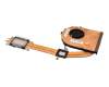 Ventilateur incl. refroidisseur (GPU) original pour Lenovo ThinkPad W550s (20E2/20E1)
