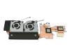 Ventilateur incl. refroidisseur (GPU/CPU) GTX 1650 original pour Acer Nitro 5 (AN515-54)