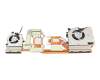 Ventilateur incl. refroidisseur (GPU/CPU) original pour MSI GF65 Thin 10UE (MS-16W2)