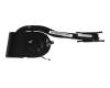 Ventilateur incl. refroidisseur (UMA/CPU) original pour Lenovo ThinkPad L15 Gen 1 (20U7/20U8)