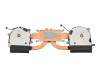 Ventilateur incl. refroidisseur (UMA/CPU) pour HP ZBook 17 G5