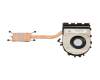 Ventilateur incl. refroidisseur (UMA/GPU) original pour Lenovo ThinkPad E14 (20RA/20RB)