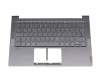 WDFB4BLS5TALV5018R00653 original Lenovo clavier incl. topcase DE (allemand) gris/gris avec rétro-éclairage