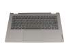 WKH08K original Lenovo clavier incl. topcase DE (allemand) anthracite/gris avec rétro-éclairage avec compartiment pour stylo intelligent