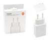 Xiaomi Redmi 4X original Chargeur USB 22,5 watts fiche EU blanc (Charging Combo Type A) (sans câble)