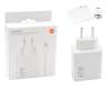 Xiaomi Redmi Note 9 5G original Chargeur USB-C 67 watts EU wallplug blanc (Charging Combo Type-A)